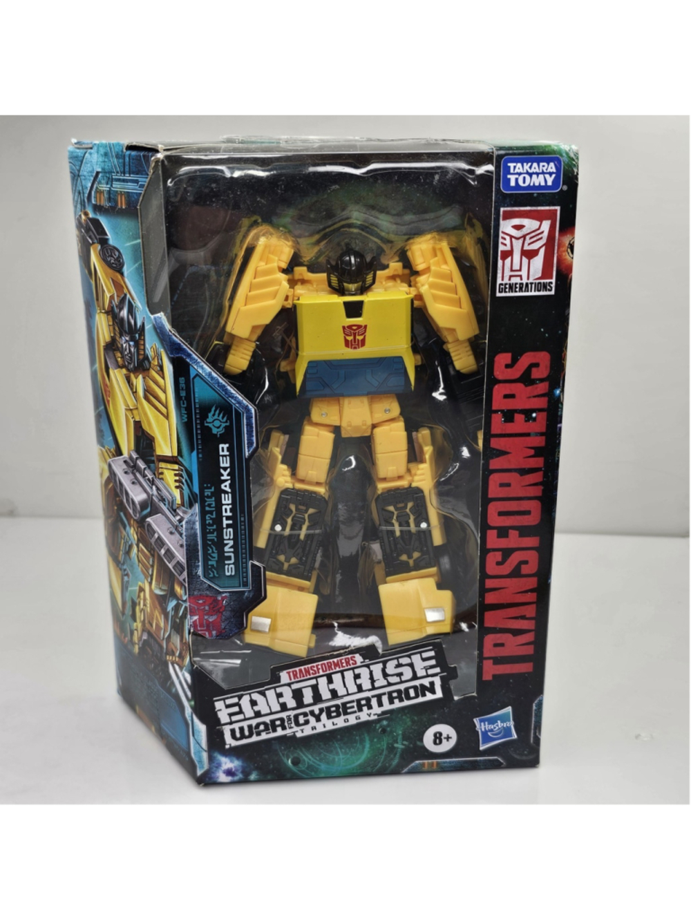 SEALED Transformers Generations War for Cybertron WFC-E36 Sunstreaker BOX WEAR